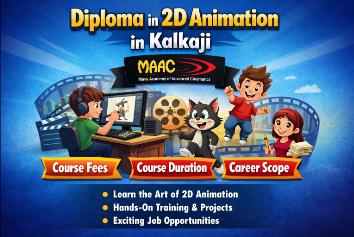 Diploma in 2D Animation in Kalkaji